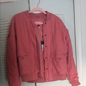 Universal Thread Coral Quilted Jacket